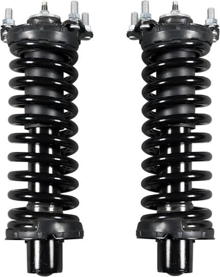 Front Struts Shock Absorber Coil Springs Assembly Fit for Jeep Liberty 2002-2012, for Dodge Nitro 2007-2011#171577L 171577R (Set of 2)